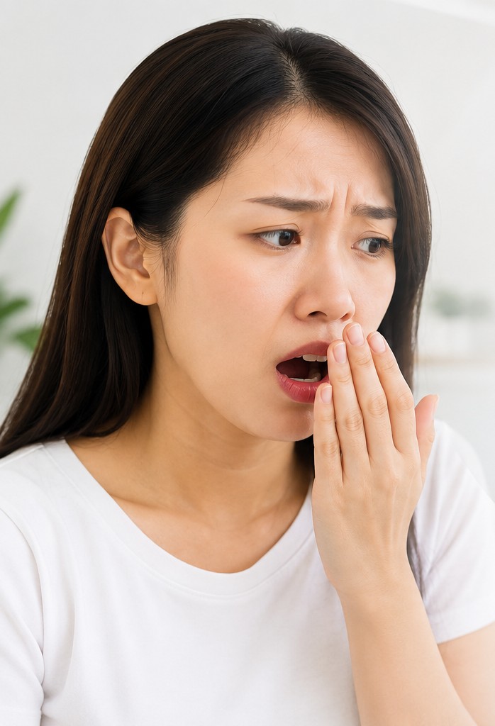 H&ocirc;i miệng do cao răng t&iacute;ch tụ l&acirc;u ng&agrave;y
